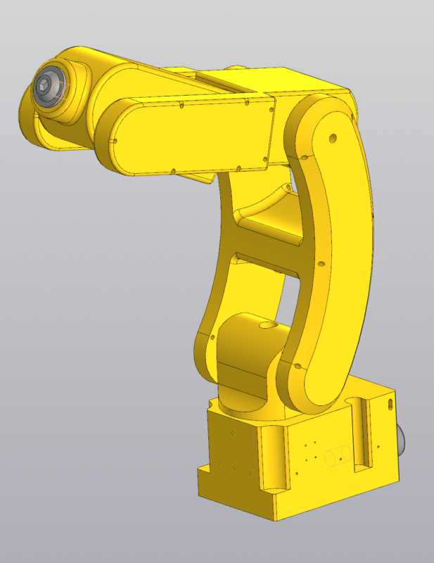 3D модель Робот-манипулятор шарнирный