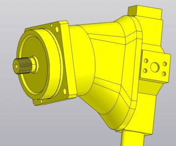 3D модель Гидронасос 313.3.250