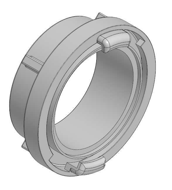 3D модель Соединение STORZ с внутренней резьбой G2 1/2