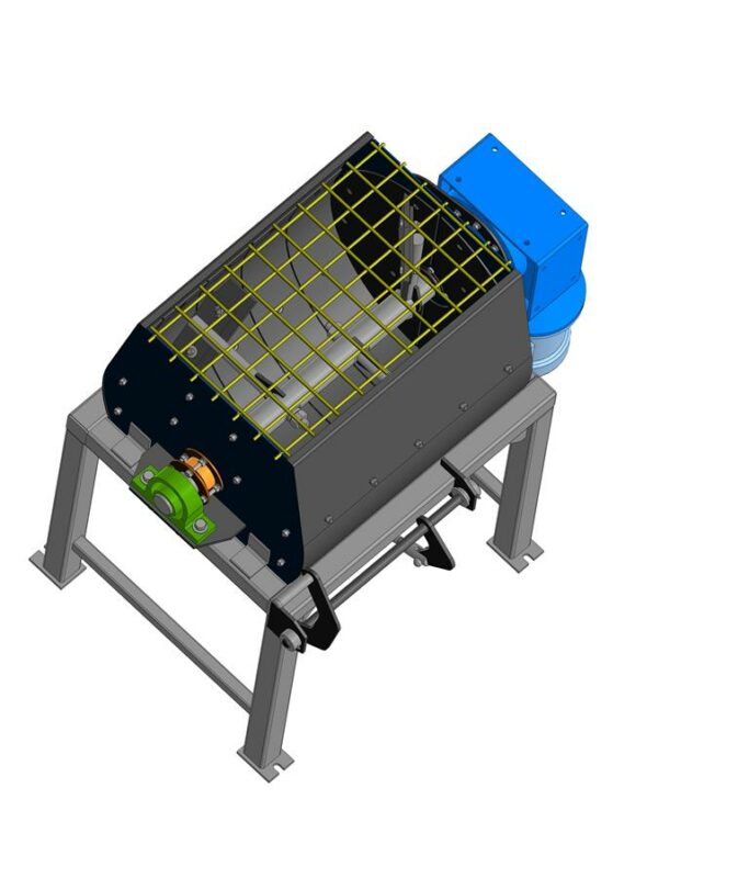 3D модель Бетоносмеситель одновальный 300 литров