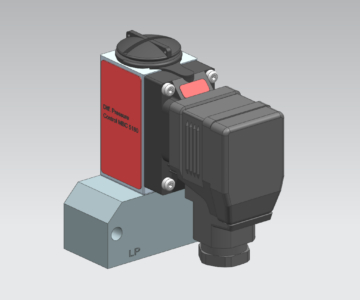3D модель Дифференциальное реле давления MBC-5180