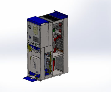 3D модель Комплектное распределительное устройство КРУ К-63