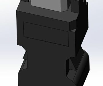 3D модель Коннектор для панели управления HCB-0000-2102-0D5(H)