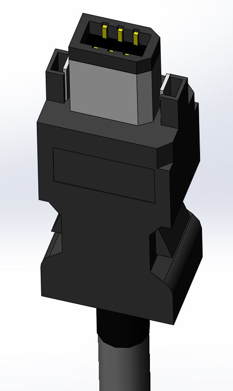 3D модель Коннектор для панели управления HCB-0000-2102-0D5(H)