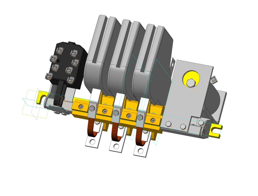 3D модель Контактор КТП-6033