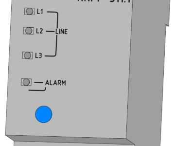 3D модель Реле напряжения, перекоса и последовательности фаз RNPP-311.1
