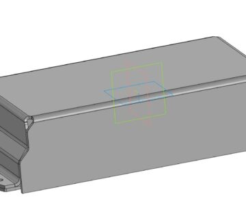 3D модель Динамическая защита 140х315х71