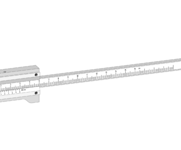 3D модель Штангенглубиномер ШГ-160