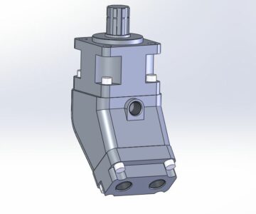 3D модель Гидромотор MBI80M7