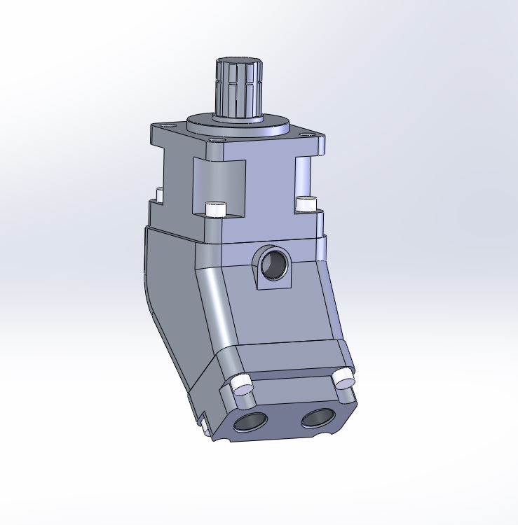 3D модель Гидромотор MBI80M7