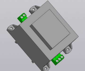 3D модель Трансформатор на DIN-рейку BV elektronik