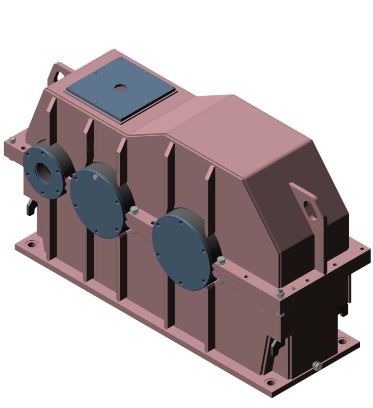 3D модель Корпус редуктора ЦДН-710