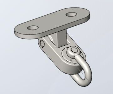 3D модель Подвес крепления нерж. (Арт.ПК2-НС)