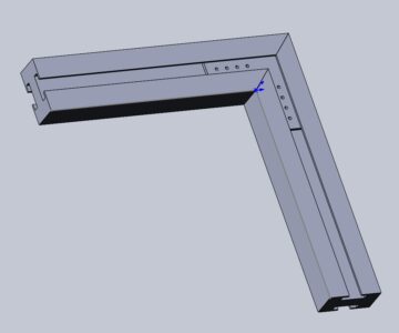 3D модель Профиль PA 02