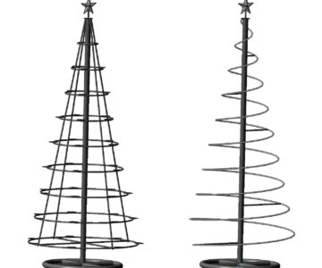 3D модель Ёлка из металла высотой 215 мм