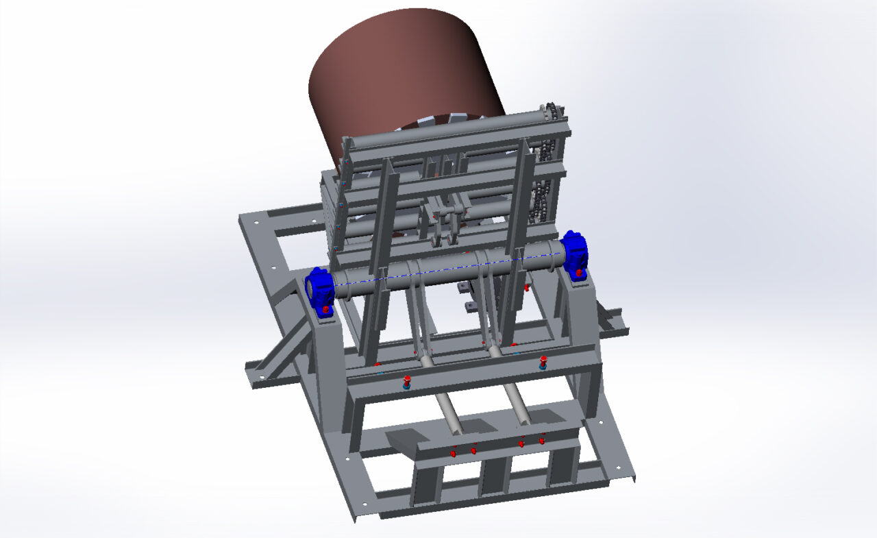 3D модель Кантователь шпуль