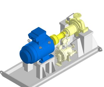 3D модель Насос для сепарации нефти