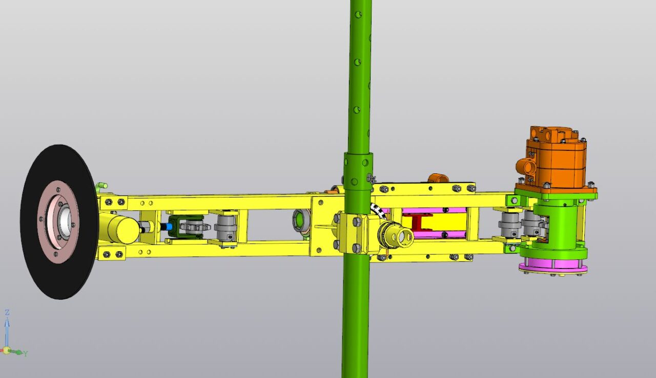 3D модель Буровой станок БП-100