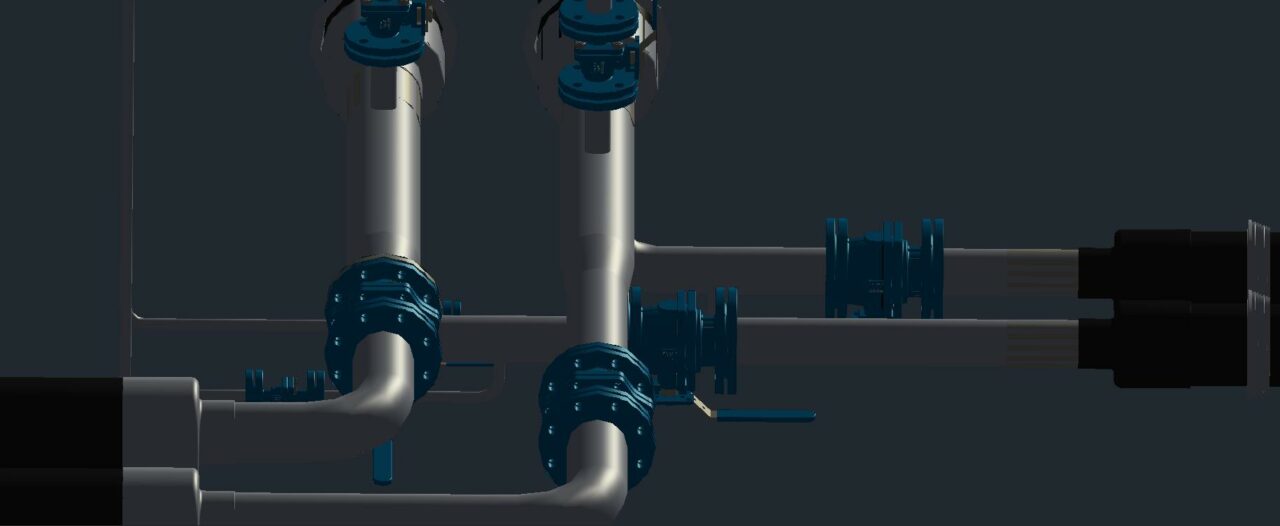 3D модель Узел соединения труб ППУ DN100/Da200