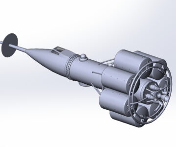 3D модель 3д модель лунного корабля RM-1