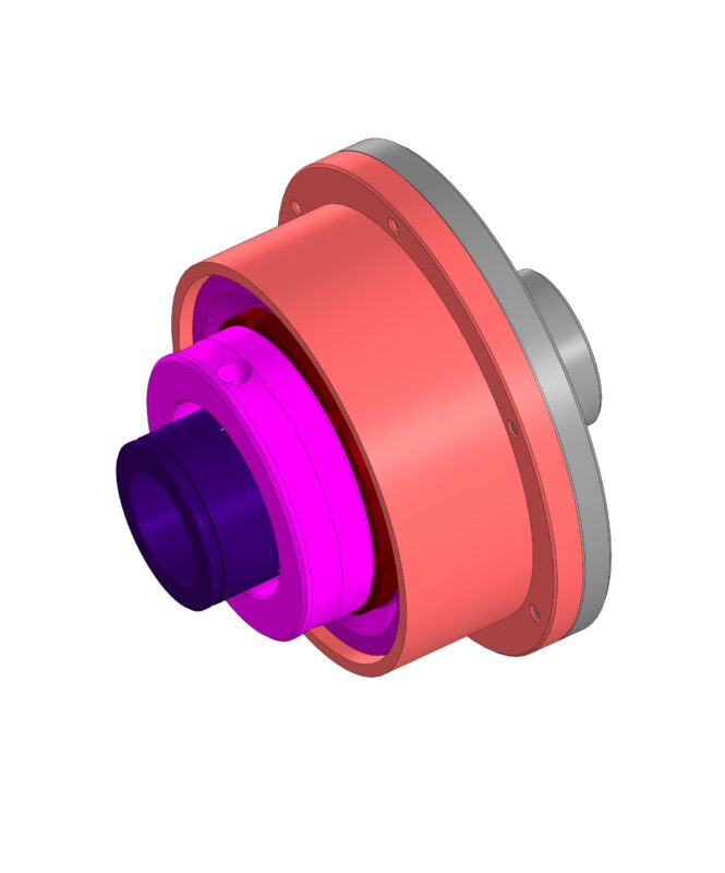 3D модель Муфта сцепления фрикционная 250 Нм