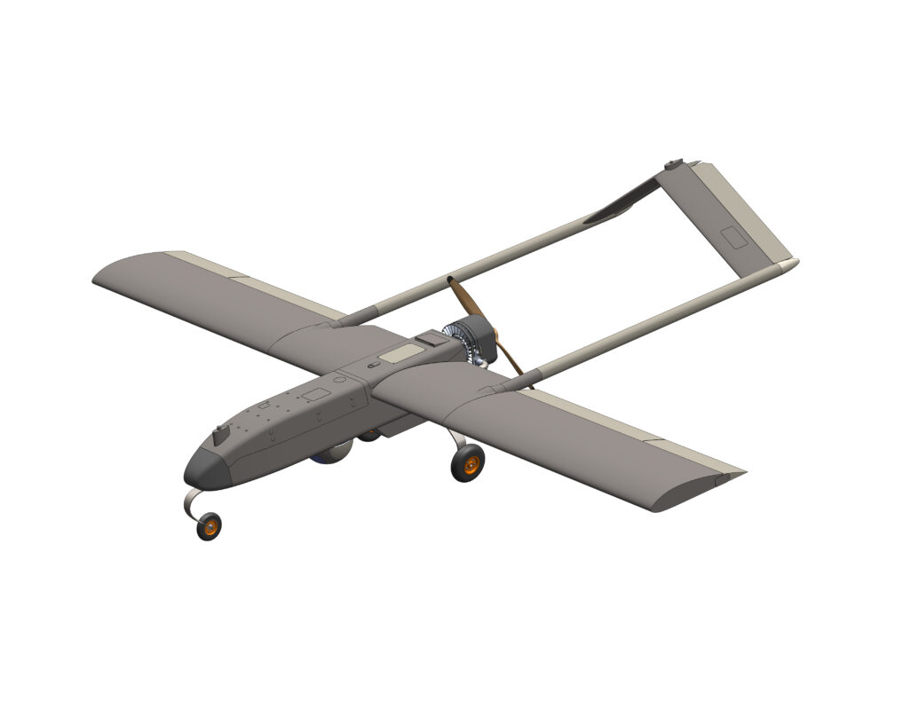 3D модель UAV RQ-7_Shadows