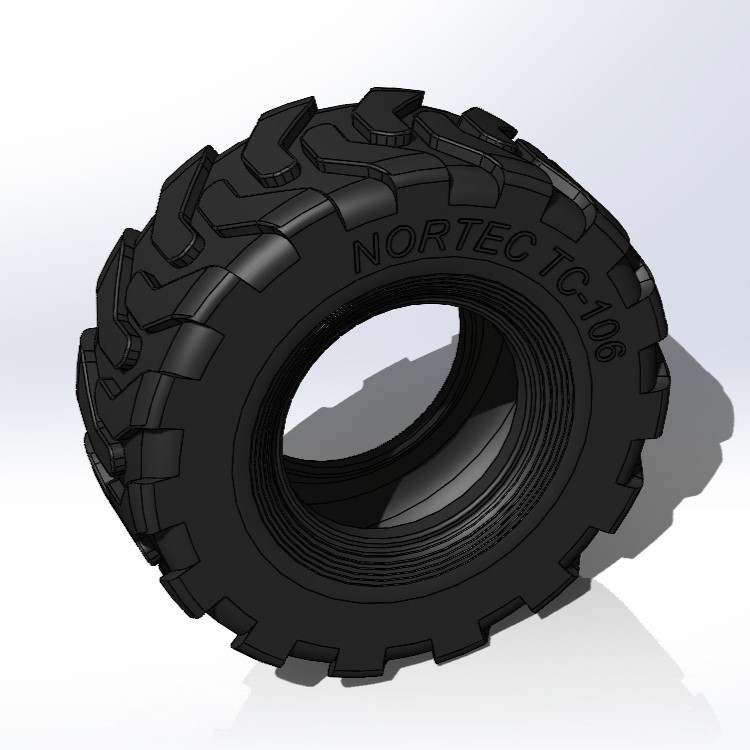 3D модель Шина Nortec TC-106 16.00/70-20