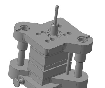 3D модель 3D Модель штампавой оснастки совмещенного действия