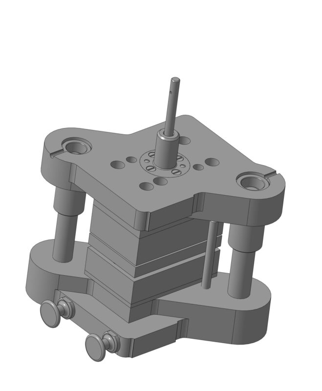 3D модель 3D Модель штампавой оснастки совмещенного действия