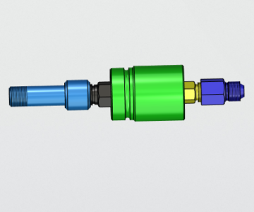 3D модель МЧ.00.48.00.00 Муфта быстросъемная в T-FLEX CAD 17