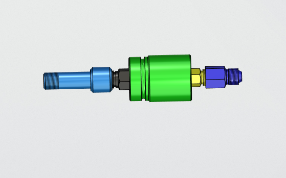 3D модель МЧ.00.48.00.00 Муфта быстросъемная в T-FLEX CAD 17