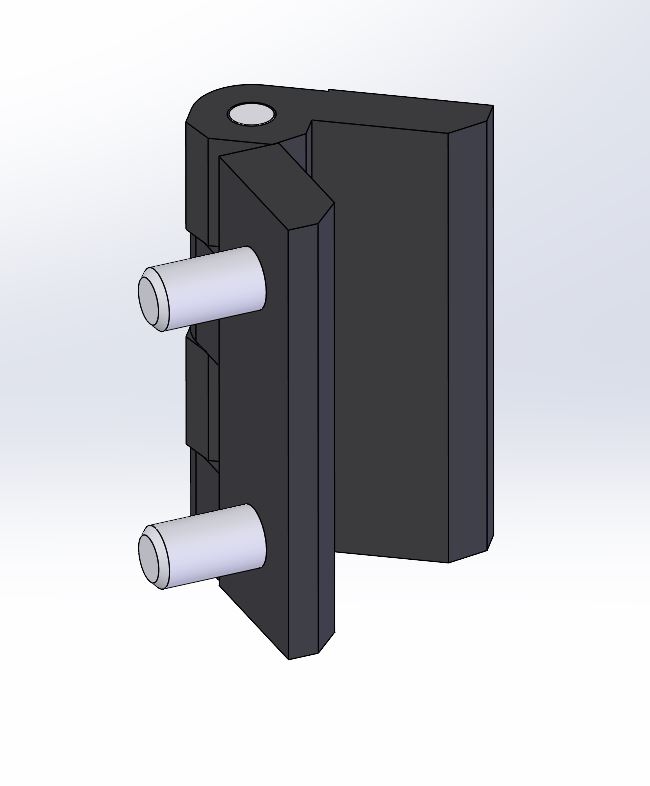 3D модель Петля Mesan 399-1-2-1