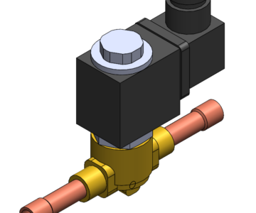 3D модель Соленоидный вентиль в комплекте с катушкой BC-EMV6 38S (IT) Becool