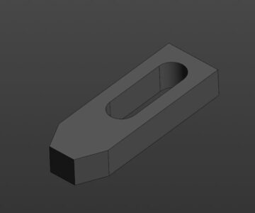 3D модель Прижим для участка сварки