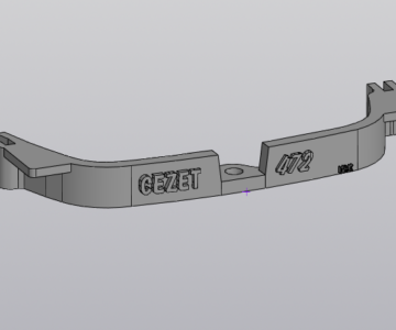 3D модель Проставка крышки генератора на мотоцикл CEZET