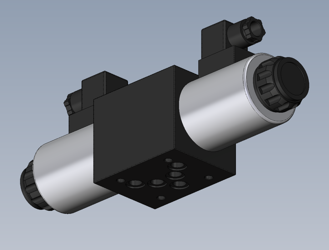 3D модель Гидрораспределитель ВЕ10 64 Г12 УХЛ4
