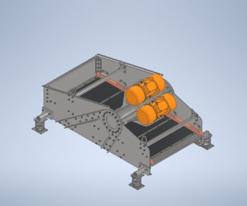 3D модель Грохот вибрационный ГВС-31М