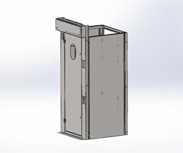 3D модель Ячейка КСО-393 (800х800х2200 мм)