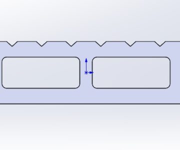 Чертеж Доска ДПК 20x140