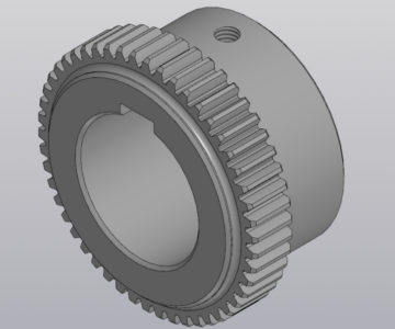 3D модель Муфта зубчатая Dentex B-42