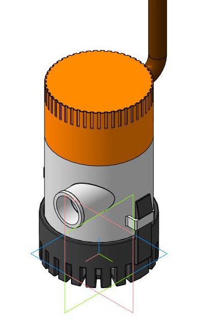 3D модель Бак циркуляционный для систем охлаждения