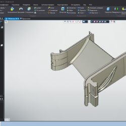 Построение твердотельных ОММ по результатам сканирования на 3D сканере.