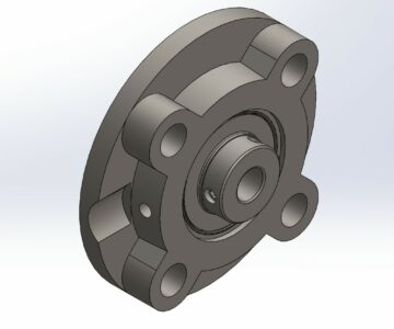 3D модель Подшипник UCFC 200 серия