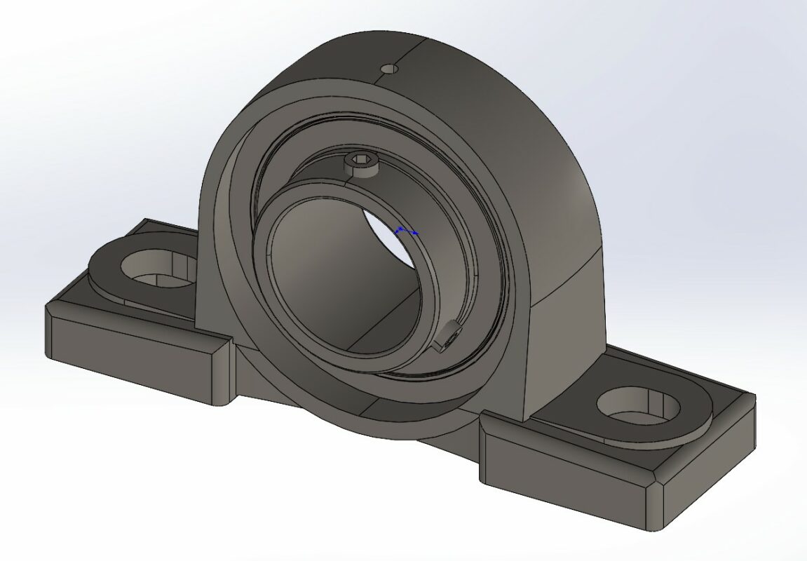 3D модель Подшипник UCP200 серия