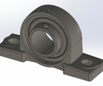 3D модель Подшипник UCP200 серия