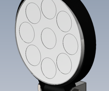 3D модель Фара PR-1083