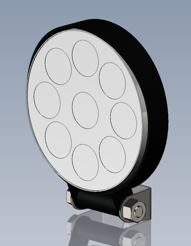 3D модель Фара PR-1083