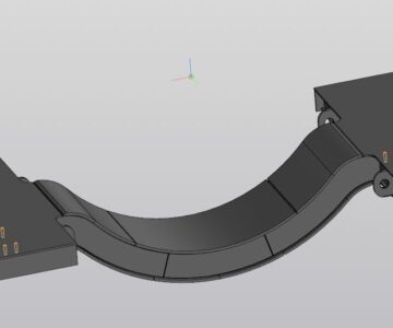 3D модель Рама шлаковоза 160 тн