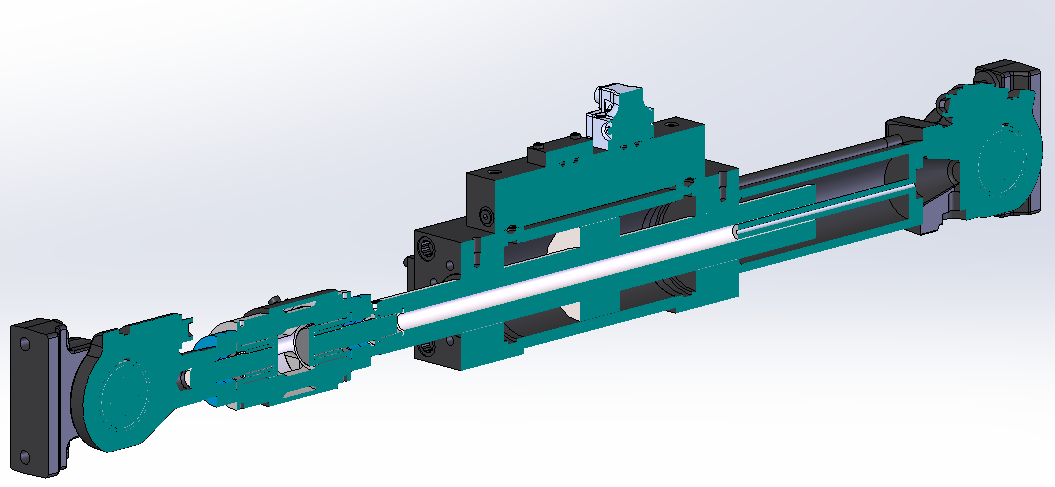 3D модель Гидроцилиндр MTS 150 кН