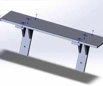 3D модель Полка 295x110х110мм.